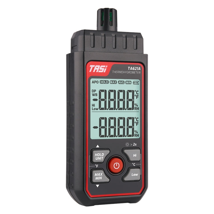 TASI TA621A Digital Dew Point Thermometer Ambient Temperature Humidity Gauge, TASI TA621A