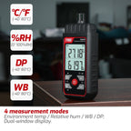 TASI TA621A Digital Dew Point Thermometer Ambient Temperature Humidity Gauge, TASI TA621A