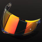 Motorcycle Helmet Lens with Anti-fog Spikes for SOMAN K1/K3SV/K5, Transparent REVO Red, Transparent REVO Purple, Transparent REVO Blue, Dark Tea Revo Red, Dark Tea Revo Blue, Tea Film Revo Purple Red Gold, Silver Plated, Dark Tea, Gold Flakes, Color Fi...