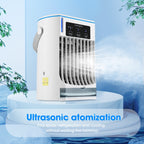 CF008 Mini Household Humidification Spray Air Cooler USB Plug-in Portable Air Conditioner Fan, CF008
