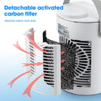 CF008 Mini Household Humidification Spray Air Cooler USB Plug-in Portable Air Conditioner Fan, CF008