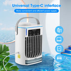 CF008 Mini Household Humidification Spray Air Cooler USB Plug-in Portable Air Conditioner Fan, CF008