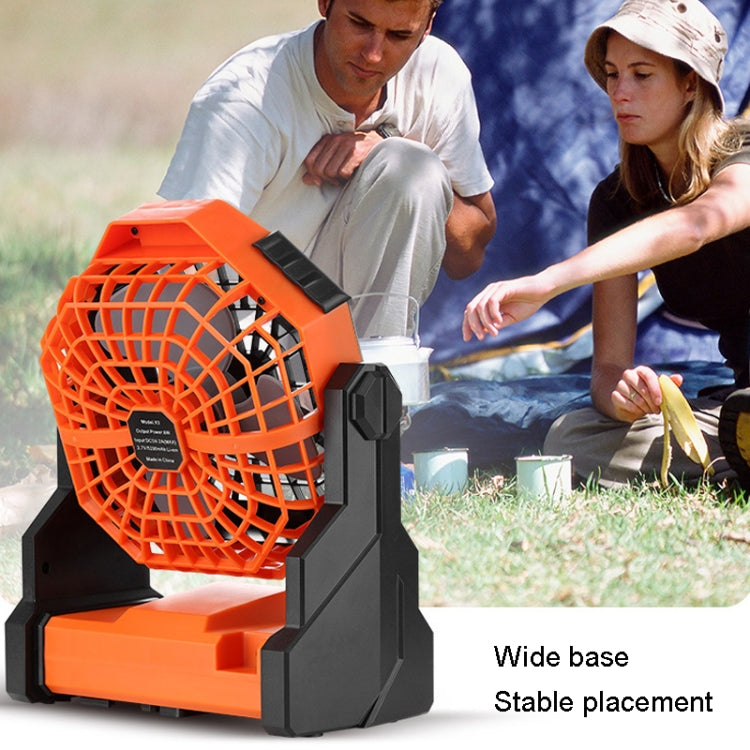 X3 Outdoor Infinitely Variable Speed Portable Large Wind Charging Camping Lighting Fan
