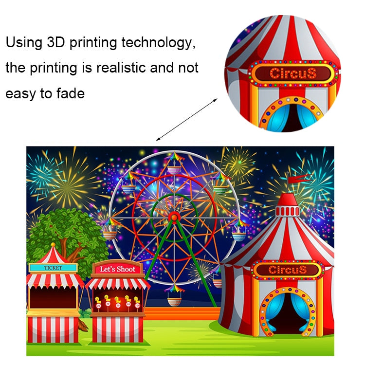 150 x 100cm Circus Amusement Park Ferris Wheel Photography Background Cloth, MDA07160), MDA08214, MDA08217, MDA18301, MDA40715, MDM07047, MDA21565, MDT03782, MDA07158, MDA07159