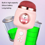 Children Wireless Microphone Bluetooth Phone Singing Microphone
