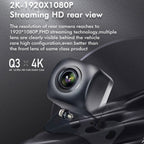 Anytek Q3 4K Driving Recorder WiFi Dual Record Night Vision Sensor Mobile Detection Recorder, Q3
