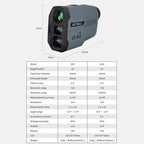 ARTBULL LS-650 Outdoor Golf Laser Rangefinder 650m Altimeter Telescope, LS-650