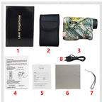 ARTBULL NK-1000 Camouflage Golf Rangefinder Rechargeable Telescope, Random Color Delivery, NK-1000