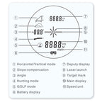 ARTBULL 1000m Golf Laser Rangefinder Telescope Altimeter Speedometer, ARTBULL 1000m