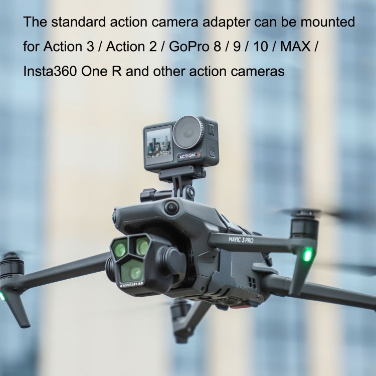 Sunnylife GZ580 For Mavic 3 Pro / Mavic 3 Classic / Insta360 X3 Camera Mount, Mount, Searchlight, Mount + Searchlight Set