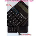 Solar Function Calculator Handwriting Pad 10 Digits Display Portable Handwriting Board, Solar Function Calculator