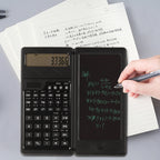 Solar Function Calculator Handwriting Pad 10 Digits Display Portable Handwriting Board, Solar Function Calculator