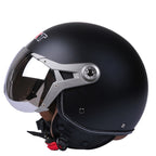 GXT Electric Vehicle Half Cover Helmet Four Seasons Retro Helmet, M, L, XL