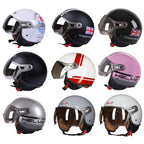 GXT Electric Vehicle Half Cover Helmet Four Seasons Retro Helmet, M, L, XL