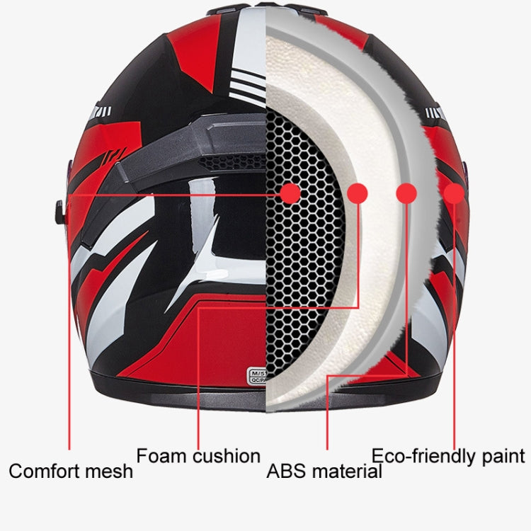 GXT Electric Vehicle Four Seasons Sun Protection & Windshield Double Lens Helmet, M, L, XL