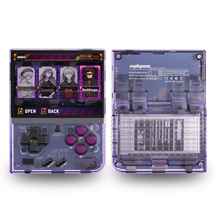 Miyoo Mini Plus 3.5 Inch IPS Screen Retro Handheld Game Console, NO Card 0 Games, 32GB 9K Games, 64GB 15K Games, 128GB 25K Games