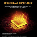 POWKIDDY RGB20S  3.5-Inch IPS Screen Retro Open Source Handheld Game Console, 16GB Without Game, 16GB+32GB, 16GB+32GB 10,000 Games, 16GB+64GB, 16GB+64GB 15,000 Games, 16GB+128GB, 16GB+128GB 20,000 Games, 16GB+256GB 30,000 Games, 16GB+256GB