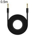 JINGHUA 6.5mm Audio Cable Male to Male Microphone Instrument Tuning Cable, 0.5m, 1.5m, 3m, 5m, 10m