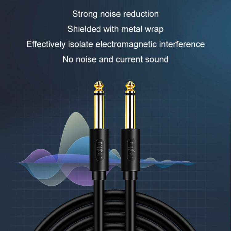 JINGHUA 6.5mm Audio Cable Male to Male Microphone Instrument Tuning Cable, 0.5m, 1.5m, 3m, 5m, 10m