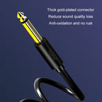 JINGHUA 6.5mm Audio Cable Male to Male Microphone Instrument Tuning Cable, 0.5m, 1.5m, 3m, 5m, 10m