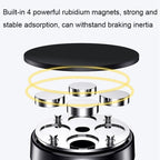 Air Outlet Type Aluminum Alloy Car Magnetic Suction Bracket Navigation Phone Holder, Air Outlet (Black), Air Outlet (Gold), Air Outlet (Silver)