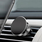 Air Outlet Type Aluminum Alloy Car Magnetic Suction Bracket Navigation Phone Holder, Air Outlet (Black), Air Outlet (Gold), Air Outlet (Silver)