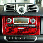 For 2011-2015 Mercedes-Benz Smart 3pcs /Set CD Panel Stickers