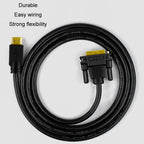 JINGHUA HDMI To DVI Transfer Cable Graphics Card Computer Monitor HD Cable, 1m, 1.5m, 2m
