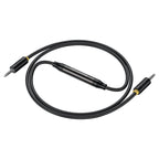 JINGHUA 3.5mm Cable Audio Conversion Microphone Two-way Transcriber, 1m