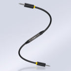 JINGHUA 3.5mm Cable Audio Conversion Microphone Two-way Transcriber, 1m