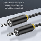JINGHUA 3.5mm Cable Audio Conversion Microphone Two-way Transcriber, 1m
