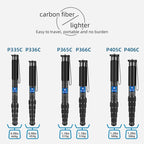 Carbon Fiber Monopod Travel Shooting Mobile Phone Live Selfie Bracket Retractable Portable Monopod, BEXIN P335CF-S, BEXIN P336CF-S, BEXIN P365CF-S, BEXIN P366CF-S, BEXIN P405CF-S, BEXIN P406CF-S