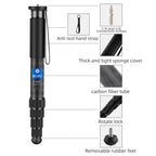 Carbon Fiber Monopod Travel Shooting Mobile Phone Live Selfie Bracket Retractable Portable Monopod, BEXIN P335CF-S, BEXIN P336CF-S, BEXIN P365CF-S, BEXIN P366CF-S, BEXIN P405CF-S, BEXIN P406CF-S