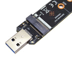ENCNVME-R33  USB 3.2 Gen 2 10Gbps To NVMe M.2 SSD Adapter RTL9210 Chips For M Key M2 NVMe, ENCNVME-R33