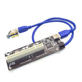 Riser Card Extend Adapter Add Expansion Card For PC Computer, PCI-E 1X To Single PCI, PCI-E 1X To Dual PCI, PCI-E 1X To Single PCI With baffle