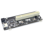 Riser Card Extend Adapter Add Expansion Card For PC Computer, PCI-E 1X To Single PCI, PCI-E 1X To Dual PCI, PCI-E 1X To Single PCI With baffle