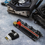 2pcs USB3.1 Type-E Computer Motherboard Interface 90 Degrees Elbow Front Type-C Adapter