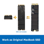 M.2 PCIE NVME SSD Adapter For MacBook Air Pro Retina Mid 2013-2017, M.2 PCIE NVME SSD Green, M.2 PCIE NVME SSD Black