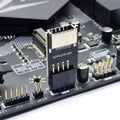 USB 2.0 Front Panel Header USB 9pin To USB 2.0 Type-E Internal Adapter, USB 2.0 9pin
