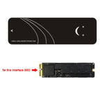 USB3.2 To MAC SSD Enclosure Adapter For Macbook Air Pro 2013-2017 Hard Disk, 20Gbps C-C Cable Kit, 10Gbps A-C Cable Kit