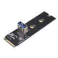 M.2 NVME To USB 3.0 PCI-E Expansion Card  Adapter for Graphics Card, VER006S Blackboard, VER006S Whiteboard