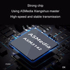 USB3.2 Expansion Card GEN2 Type-A Port ASMedia ASM3142 Transfer 10Gbps, PCE2USB-A32