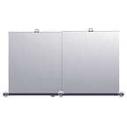 Car Front Windshield Retractable Sun Protection Sunshade Curtain, 70-135cm, 70-135cm+ 4 Mesh Side Curtain
