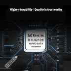 USB3.1 10Gbps GEN2 To NVME SATA Dual Protocol M.2 SSD Riser Card, USB3.1 To NVME SATA