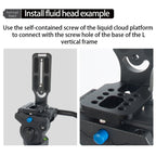 BEXIN  L130-50 Camera Quick Release Plate L-shaped Vertical Board, L130-50