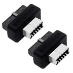 2pcs Mainboard USB3 19P/20P to TYPE-E Adapter Chassis Front TYPE-C/USB-C Plug Port, 2pcs