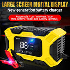 E-FAST 12V Motorcycle Car Battery Charger, EU Plug, US Plug, AU Plug, UK Plug, JPN Plug