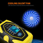 E-FAST Car Battery Charging LED Current Voltage Power Display Charger, EU Plug, US Plug, UK Plug, AU Plug, JPN Plug