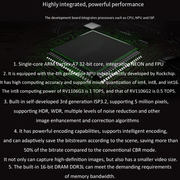 Luckfox Pico Ultra RV1106G3 1TOPS Micro Linux Development Board Integrated Processor, Without Wi-Fi/Without PoE, Without Screen, 480x480 Touch Screen, 720x720 Touch Screen