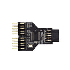9 Pin USB Header Female 1 To 2 Male Board 9-Pin USB 2.0 HUB Connector Adapter, 9pin To Dual 9pin Direct Plug